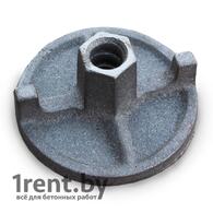 Гайка для стяжного винта 90 мм двухрожковая оцинкованная