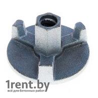 Гайка для стяжного винта 110 мм трёхрожковая оцинкованная